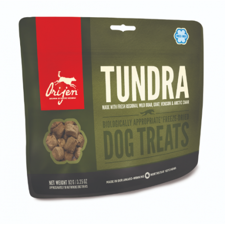 Orijen Tundra dog treats premios para perros