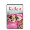 Calibra cat kitten pouch comida húmeda pavo pollo