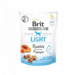 Brit care dog functional snack light conejo