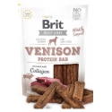 Brit jerky snack protein bar venado premios para perro