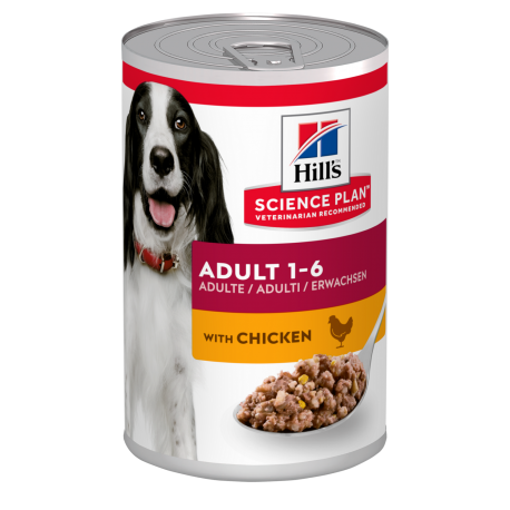 Hills Science Plan Adult de pollo pack latas para perros