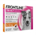 Pack Super Protezione: Frontpro Compresse Masticabili 4-10kg + Frontline Tri-Act 3 pipette (5-10kg) per cani di piccola taglia