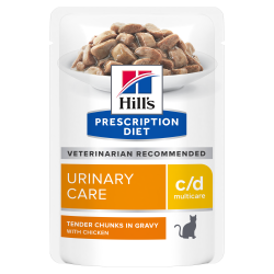 Hills Prescription Diet PD Feline c/d. Confezione da 85gr