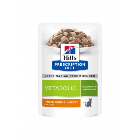 Pack x12 Bustine HillsPD Feline Metabolic 85 Gr. per gatti