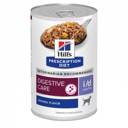 Hills Prescription Diet i/d Low Fat lata para perros de pollo estofado y verduras