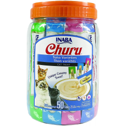 Bote Churu para gato adulto Pure Mix de Atún 50x14gr