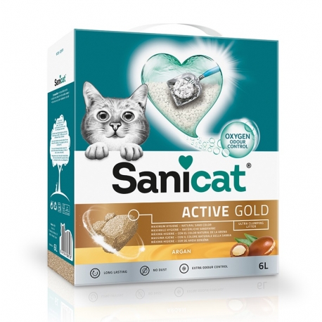 Sanicat Gold sabbia per gatti