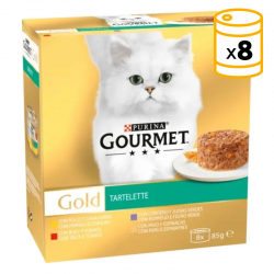Gourmet Gold Tartalette Multipack Surtido Comida húmeda para gato